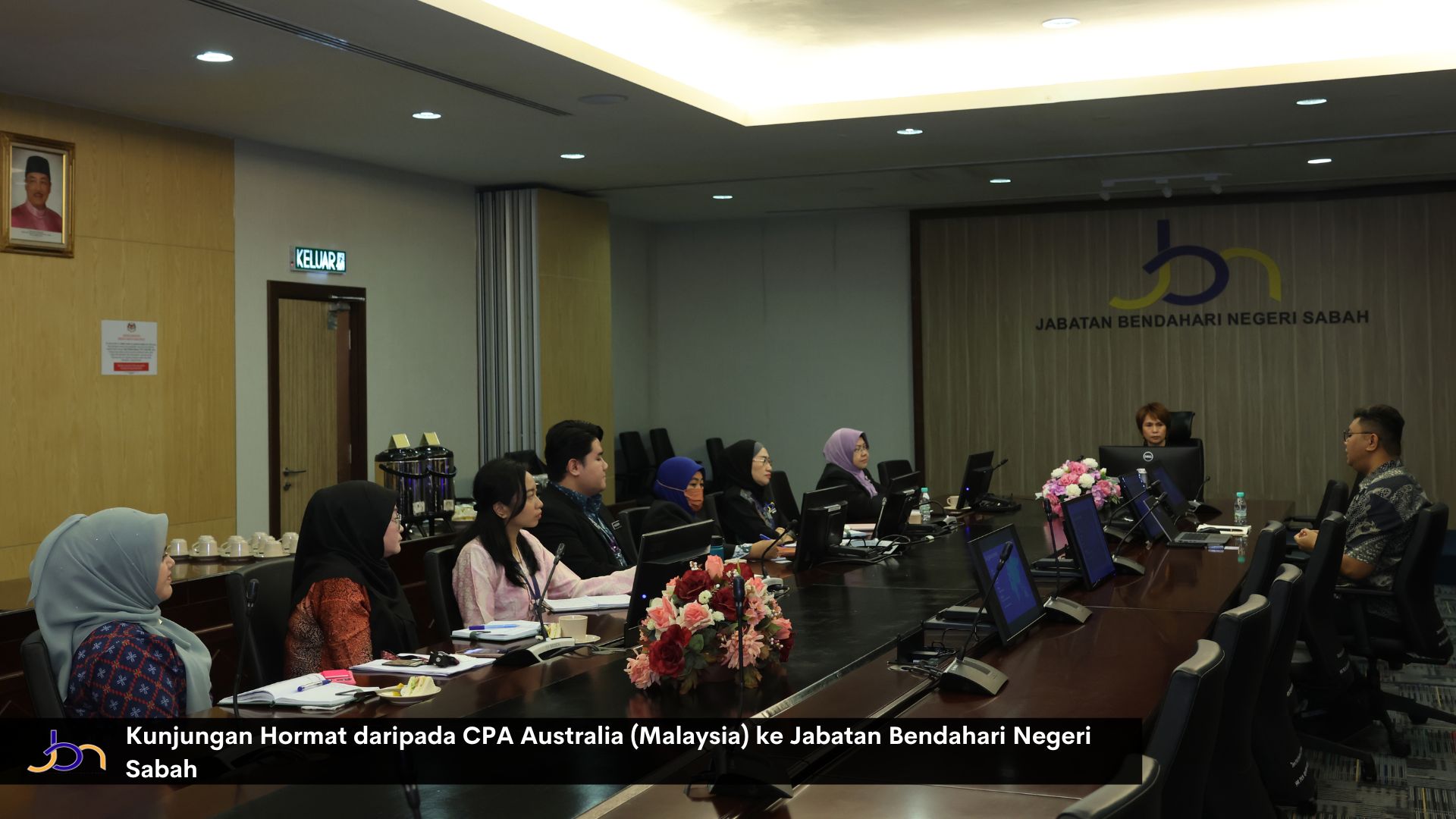 Kunjungan Hormat daripada CPA Australia (Malaysia) ke Jabatan Bendahari Negeri Sabah